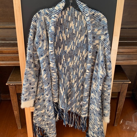 Blue open front sweate - Picture 1 of 1